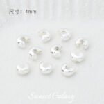 18K Gold-Filled Color-Preserving Accessories Positioning Beads Half-Moon Buckle U-Shaped Buckle Tube Beads Handmade DIY Bracelet Necklace Beading Material - Image 21