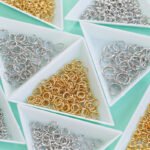 House Abai 30 18k gold plating color retaining open ring bead necklace DIY handmade beaded jewelry accessories