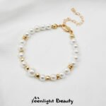 18k plating real gold flat round beads gold beads loose beads handmade DIY beaded bracelet necklace jewelry accessories - Image 2