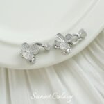 18k gold clover finish link buckle pendant beads handmade beaded diy material bracelet necklace accessories - Image 6