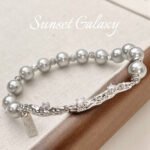 18K Gold Copper Plated Real Gold Set Zircon Solid Elbow Bead Material Handmade DIY Bracelet Necklace Accessories - Image 5