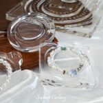 Transparent Acrylic Beaded Disc Handmade DIY Material Bracelet Bracelet Necklace Display Plate Beaded Tool Design Plate - Image 5