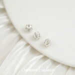 Real Gold Plated Handmade Zircon Fupo Watermelon Ball Beaded DIY Bracelet Necklace Beaded Beaded Earrings Material Accessories - Image 6