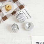 18K Gold-Plated Color-Preserving Zircon Screw Buckle Pearl Buckle Finishing Buckle Handmade DIY Beaded Bracelet Necklace Accessories Material - Image 9