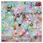 High-Quality Double-Pointed Fire-Polished Rhombus Rice Beads Loose Beads Handmade DIY Bracelet Necklace Pendant Jewelry Accessories Material - Image 20