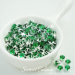 Card 5 Round Zirconium Silver Bottom Claw Diamond Zircon Claw Diamond Silver Beaded Handmade DIY Material Bracelet Necklace Accessories - Image 13