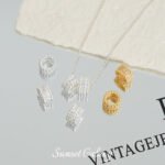 18K Gold-Plated Color-Preserving Zircon Pearl Crystal Bracelet Spacer Beads Handmade DIY Beaded Necklace Jewelry Accessories Material - Image 5