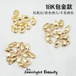 18k gold color retaining finishing spring fishtail lobster clasp head handmade diy beaded bracelet necklace jewelry accessories - Image 2