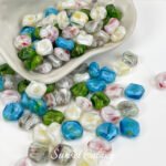 [Dream of the Sun] Imported Japanese silky vignetting glass beads handmade diy bracelet beaded accessories materials - Image 4