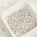 18K Gold-filled Color-preserving Asymmetrical Small Gravel Spacer BroKen Silver Loose Beads Handmade diy String Bracelet NecKlace Jewelry Accessories - Image 9