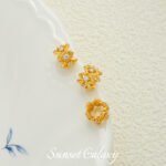 18k Gold Plated Barrel Beads Wheel Beads Color Preservation Zircon Beads Handmade DIY Beaded Material Bracelet Necklace Accessories - Image 7