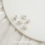 copper plated real gold color retaining zircon wheel zircon diamond beads diy handmade bracelet necklace beaded material beads accessories - Image 14