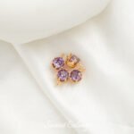 Zircon 18k Gold Round Crown Single Pendant Pendant Loose Beads diy Handmade Beaded Bracelet Necklace Material Accessories - Image 13