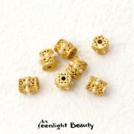 Shajin Hollow Inlaid Pearl Passepartout Wheel Beads Beads Layered Beads Handmade DIY Beaded Bracelet Jewelry Accessories - Image 8