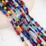 [Limited Dobao] Nepal imported glass beads diy handmade beaded bracelet necklace beaded material