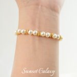 18k Gold Plated Color Preservation Spring Irregular Bead Spacer Handmade DIY Material Beaded Bracelet Bead Jewelry Accessories - Image 2