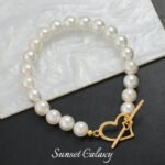 Love star plated real gold otbuckle jewelry closing buckle handmade diy beaded bracelet necklace jewelry accessories material - Image 4