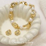 18k gold baroque style irregular shaped stone beads loose beads diy string bracelet necklace jewelry accessories - Image 3