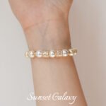 copper plated real gold color retaining zircon wheel zircon diamond beads diy handmade bracelet necklace beaded material beads accessories - Image 3