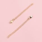 18k Gold Plated Love Star Bracelet Tail Chain Necklace Extension Chain DIY Handmade Beaded Material Jewelry Accessories - Image 12