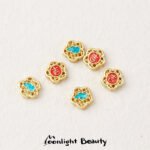 New Year Sand Golden Lucky Butterfly Auspicious Bead Spacer Bead Diy Beaded Bracelet Accessories - Image 5