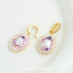 Medieval Monet Garden Oil Painting Necklace Pendant Handmade Beaded DIY Material Bracelet Necklace Accessories - Image 11