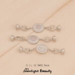 18k Gold Plated Zirconium Songhua Stone Fail Link Buckle DIY Handmade Beaded Material Bracelet Necklace Accessories Jewelry - Image 11