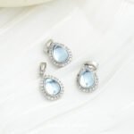 Zirconium color retention water drop pendant 18k gold plated diy handmade bracelet necklace beaded beaded jewelry accessories materials - Image 4