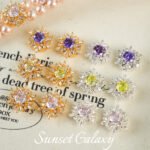 18K Color-Preserving Sparkling Snow Falling Zircon-Plated Beads Pearl Handmade DIY Beaded Bracelet Jewelry Accessories Material - Image 3