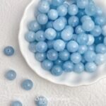 [summer Cool] Aquamarine Natural Stone Beads diy Handmade Bracelet Necklace Beaded Loose Bead Accessories Material - Image 8