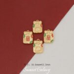 New Year Good Luck Sand Gold Blessing Lucky Bag Pendant Handmade Beaded DIY Material Bracelet Necklace Accessories - Image 10