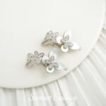 18k Real Gold Plated Zircon Butterfly Pearl Snaps Coil Connection Hatch Accessories Handmade DIY Bracelet Beaded Material - Image 9