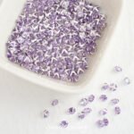 30 real gold-plated color-preserving round zirconium silver anti-claw drill beads diy handmade beaded material bracelet jewelry accessories - Image 31