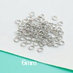 House Abai 30 18k gold plating color retaining open ring bead necklace DIY handmade beaded jewelry accessories - Image 15