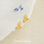 18K Christmas Series Gingerbread Man Socks with Zirconium Pendant Handmade DIY Beaded Material Earrings Accessories Bracelet Accessories - Image 26