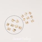 Color-preserving 18K Gold Plated Real Gold Side BucKle Finishing BucKle Accessories diy Bracelet NecKlace Jewelry Handmade Bead Material - Image 9