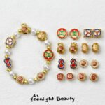 New Year's Gold Salad Gourd for Xingshi Fu Zi Fu Bag Bead Spacer Bead Handmade DIY Beaded Bracelet Jewelry Accessories - Image 4