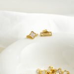 Real Gold Plated Color-Preserving Four-Leaf Clover Double Chain Spacer Beads Handmade DIY Bracelet Necklace Beads Loose Beads Jewelry Accessories Materials - Image 6