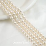 [10mm] imitation Shijia pearl straight hole beaded pearl handmade DIY bracelet necklace earrings jewelry materials - Image 6