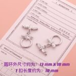 18k Copper Plated Real Gold Color Ot Buckle Homemade Necklace Bracelet Lobster Buckle DIY Handmade Jewelry Accessories Beaded Material - Image 15