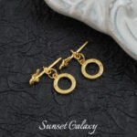 18k real gold plated temperament zircon Ot buckle closing buckle connection buckle handmade diy beaded material bracelet necklace accessories - Image 8