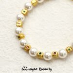 New Year Red Zircon Diamond Sand Gold Square Bead Spacers Loat Beads Handmade DIY Beaded Bracelet Jewelry Accessories - Image 2