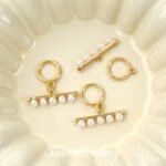 18k gold plating real gold pearl finish connection Ot buckle head handmade diy beaded bracelet necklace accessories - Image 6