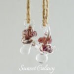 Hand-fired Lampwork Glazed Pendant Beaded DIY Material Bracelet Beaded Transparent Glass Beaded Jewelry Accessories - Image 8