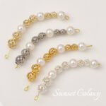 14K18K Electroplated Real Gold Cut Out Hydrangea Spacer Beads Loose Beads Handmade DIY Beaded Bracelet Necklace Jewelry Accessories - Image 4