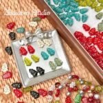 acrylic gold christmas tree retro christmas loose beads diy handmade beaded bracelet necklace accessories - Image 3