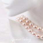 Pink imitation Shijia pearl loose beads straight hole through hole beads handmade DIY beaded bracelet necklace jewelry accessories - Image 9