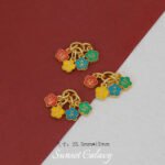 New Year Good Luck Sand Gold Blessing Lucky Bag Pendant Handmade Beaded DIY Material Bracelet Necklace Accessories - Image 9