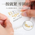 Color-Preserving Fine Small Pressure Cooker Positioning Beads Handmade DIY Bracelet Necklace Beaded Finishing Snap Material Accessories - Image 2