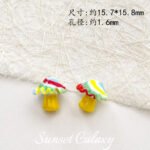 [Fantasy Mushroom] Color Mushroom Pendant Bead Handmade DIY Bracelet Necklace Earrings Jewelry - Image 6